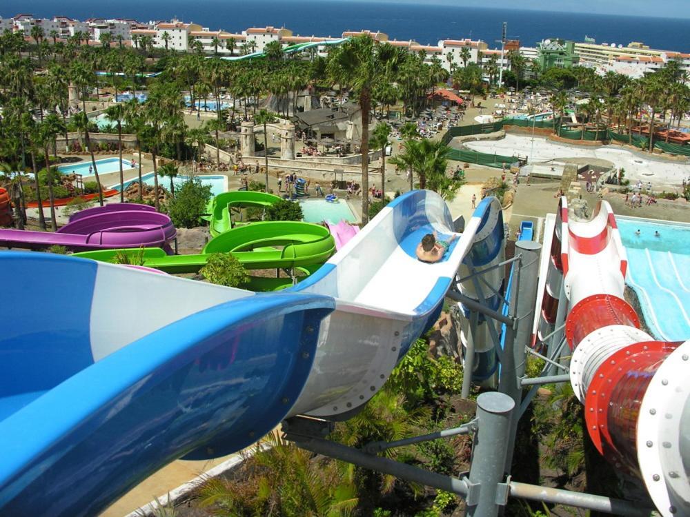Amazing 3 Bedroom Apartment On The First Line Of The Best Las Americas Beach, Air Conditioner And Terrace Ocean View Playa de las Américas Eksteriør billede